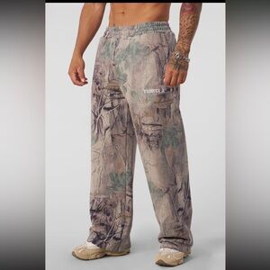 YoungLA Tree Camo No Cuff Sweats